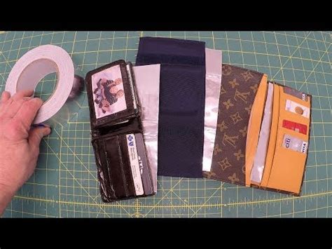 diy rfid wallet protection|how to make rfid wallet.